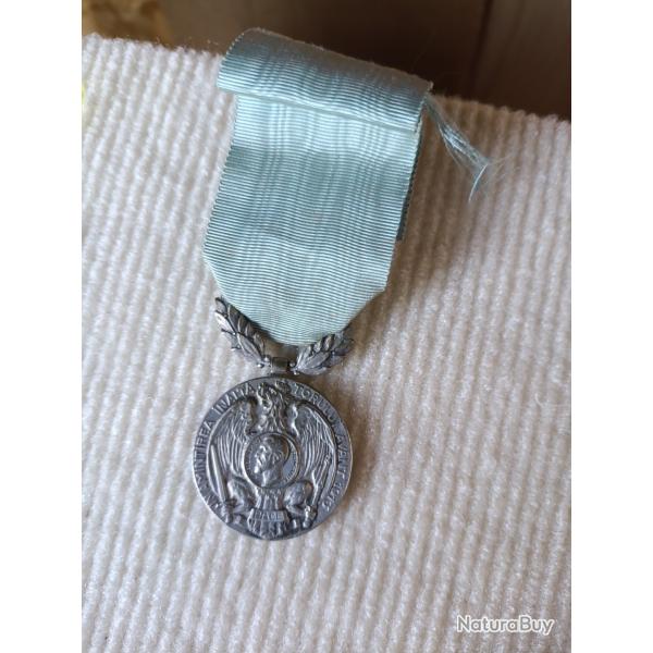 M�daille comm�morative Roumanie avant garde 1913