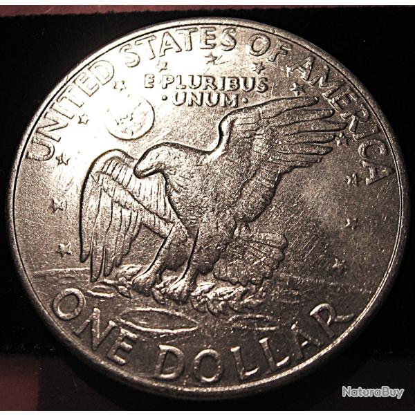 U.S.A piece de one dollar Einsenhower EAGLE 1972