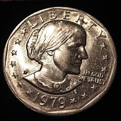 U.S.A piece de one dollar 1979 Suzanne B TTB+