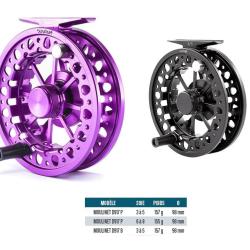 MOULINET DEVAUX D917 SOIE 6 A 8 POURPRE