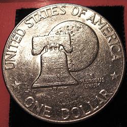 U.S.A piece de one dollar Liberty 1776-1976 ttb (cloche de la libert&eacute;)