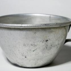 Quart en aluminium - Arm&eacute;e Fran&ccedil;aise mod&egrave;le 1935/37 WW2 Objet militaire authentique, militaria