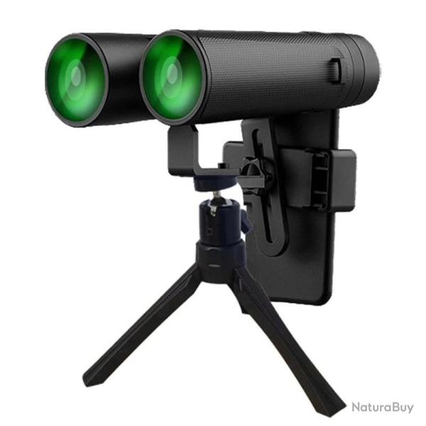 Jumelles 12x42 HD FMC IPX4 Suncore avec Support Smartphone Observation Nature Chasse Oiseaux Randonn