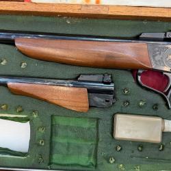 Pistolet thompson contender avec 2 canon