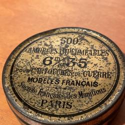 Boite d'amorces ancienne