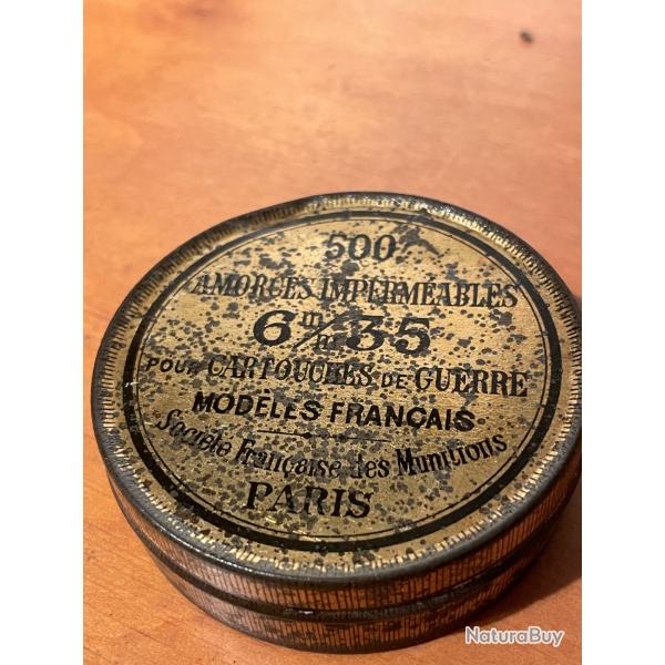 Boite d'amorces ancienne