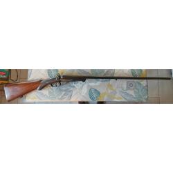 Fusil Li&egrave;geois cal 16 &agrave; chiens, Verrou type Lefaucheux