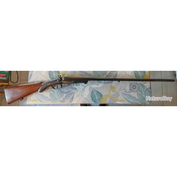 Fusil Li�geois cal 16 � chiens, Verrou type Lefaucheux