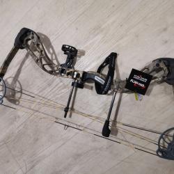 ARC A POULIES CHASSE DIAMOND EDGE SB GAUCHER CAMO 15-30" 10-70# DESTOCKAGE