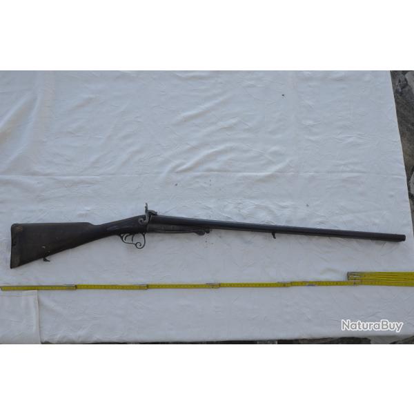Fusil ancien silex � restaurer ou pour pi�ces