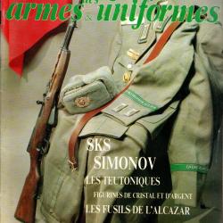 gazette des armes et uniformes 206, ap 88-2 adler en 222, mas 36 en 300 savage, devisme et g&eacute;rard,
