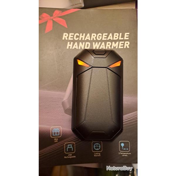 Chauffe-main rechargeable 2-en-1 magn�tique - Neuf