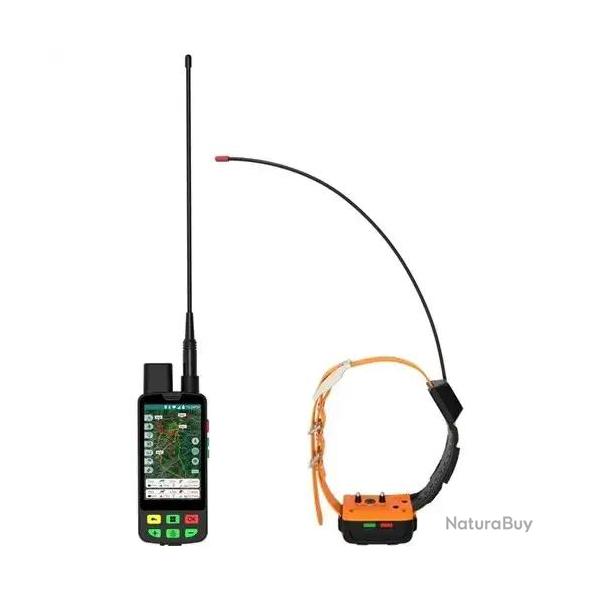 Collier GPS / 4G VHF Eseek �tanche pour Chien de Chasse - Suivi en Temps R�el + Entra�nement S�curis