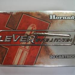 1 BOITE DE 20 MUNITIONS HORNADY CALIBRE 444 MARLIN 265 GR FTX NEUVE