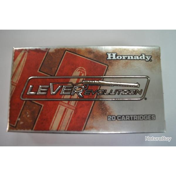 1 BOITE DE 20 MUNITIONS HORNADY CALIBRE 444 MARLIN 265 GR FTX NEUVE