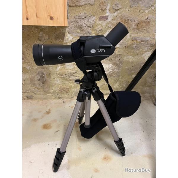 Longue-Vue Perl Iraty 20-60x80 avec Tr�pied et Housse de transport comme Neuve