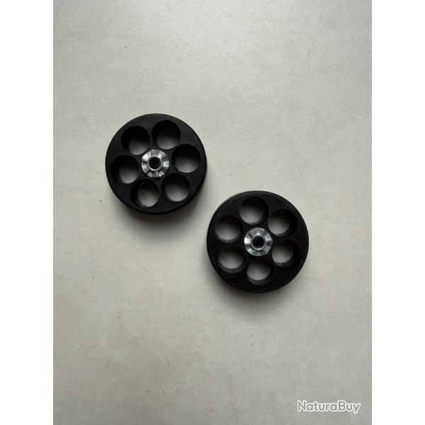 Chargeurs / Barillets 6 coups - Umarex T4E HDR 50 / TR 50 - Cal .50 - lot de 2