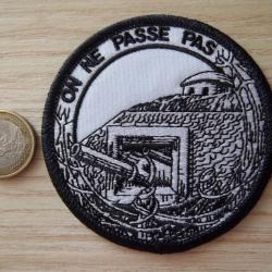 &eacute;cusson "on ne passe pas" Verdun collection militaire
