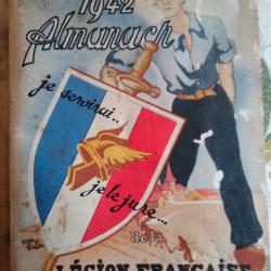 Almanach 1942 de la l&eacute;gion fran&ccedil;aise du combattant