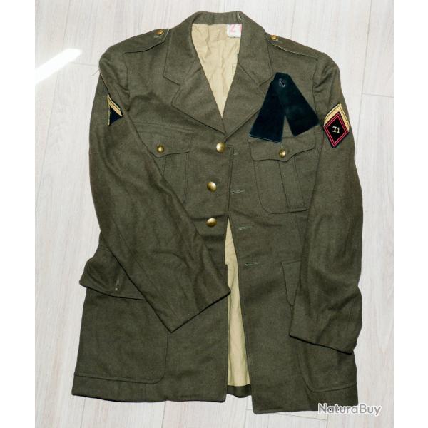 Vareuse de sergent guerre d'alg�rie militaria