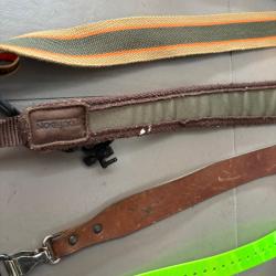 Lot de bretelles fusils carabines de chasse aux ench&egrave;res armurerie