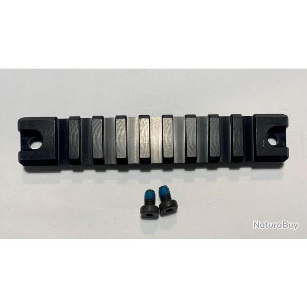 Rail picatinny H&K HECKLER&KOCH + vis alu pour garde main SL8