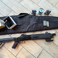 HDX68 16 joules avec lampe/point rouge, viseur holographique, housse de transport et kit d&eacute;marrage