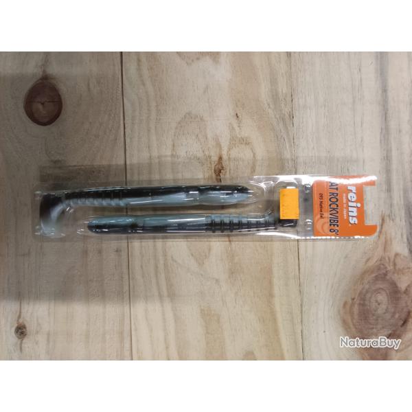 LEURRE SOUPLE ROCKVIBE 8'20CM X2 VERT