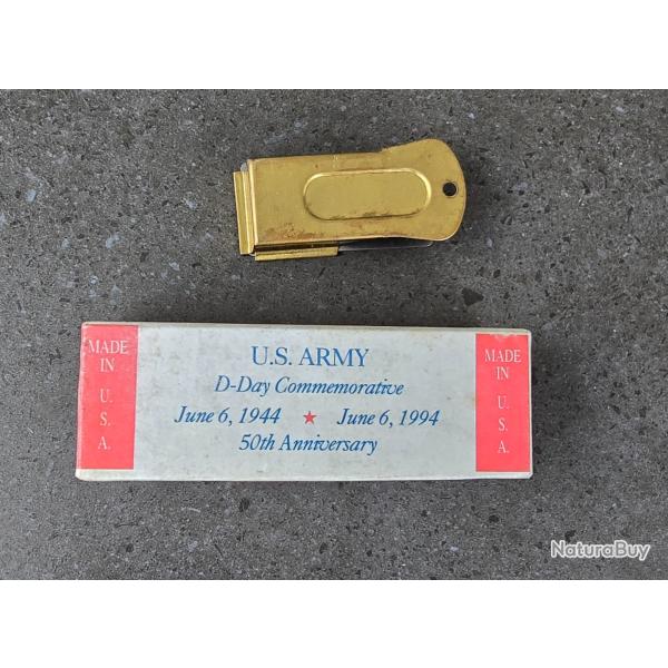 Couteau US Camillius comm�moratif 50 th anniversary D Day kit complet neuf