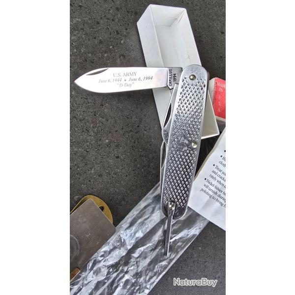 Couteau US Camillius comm�moratif 50 th anniversary D Day kit complet neuf