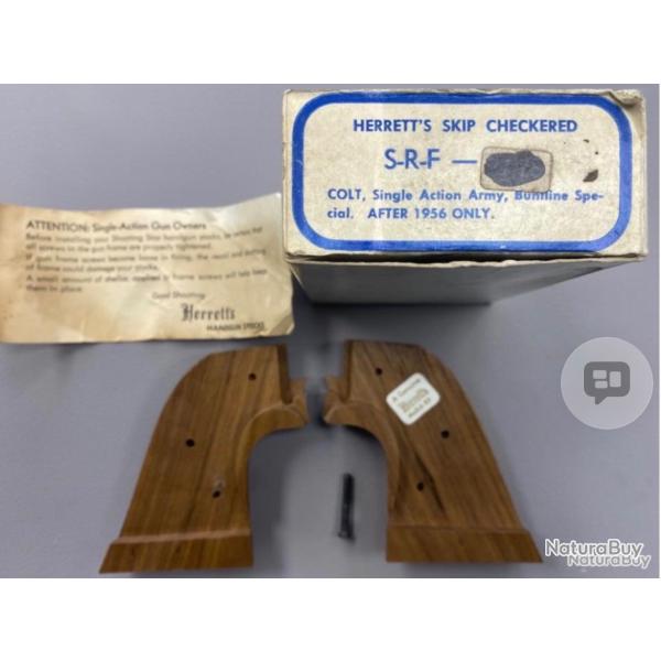 Vintage plaquettes Herrett's COLT 1873 single action army apr�s 1956 -