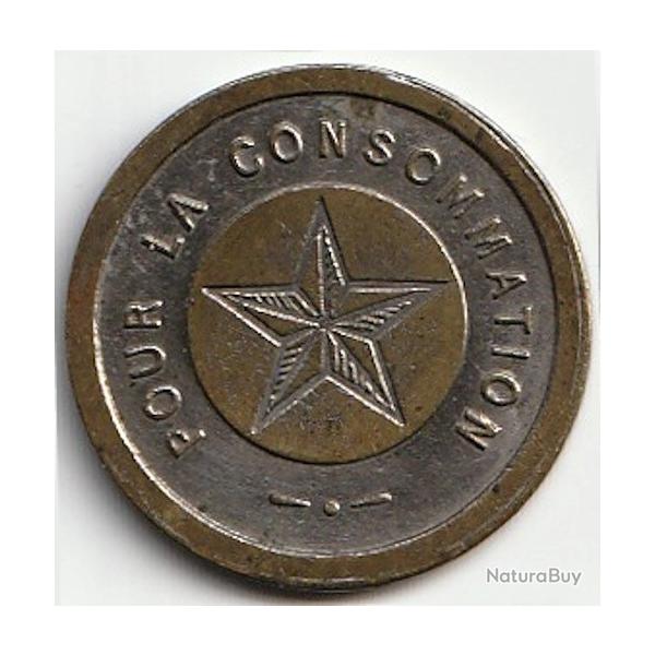 Monnaie - JETON POUR LA CONSOMMATION a Etudier