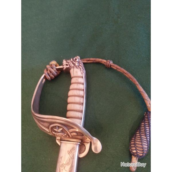 Sabre de Marine  Royale Portuguaise du XIX si�cle