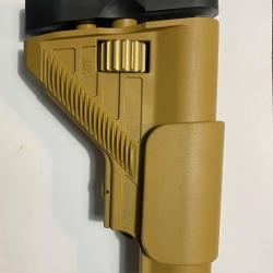 Crosse r&eacute;glable H&K HECKLER&KOCH avec busc pour mr308 tan