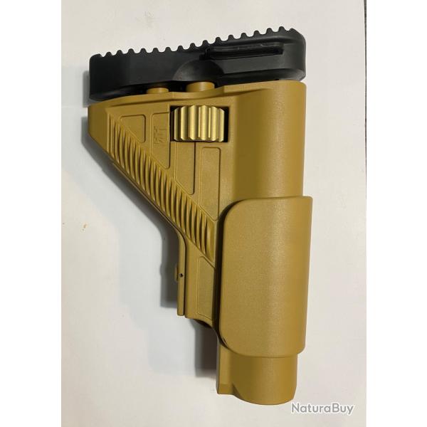 Crosse r�glable H&K HECKLER&KOCH avec busc pour mr308 tan