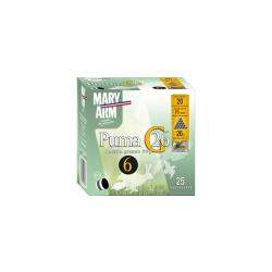 LOT DE 100 CARTOUCHES MARY ARM PUMA 26GR BG CAL 20X70 N&deg;6  9 OU 7/5