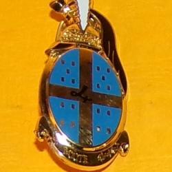 4&deg; REGIMENT DE DRAGONS , BLEU DOS PLAT  , FABRICANT DELSART A SENS  , HOMOLOGATION 2166  ,Le 4e r&eacute;gi