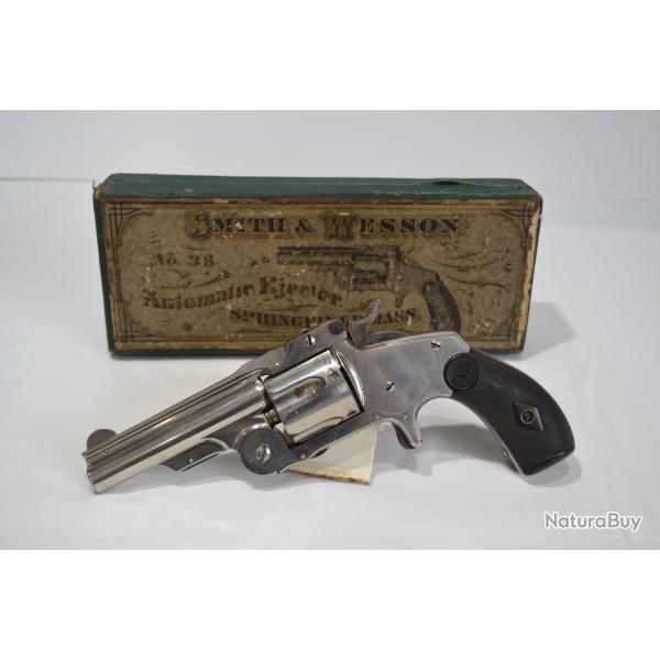 Revolver  "SMITH & WESSON 38 SA - 1st Model" - "BABY RUSSIAN" avec sa bo�te d'origine