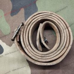 Sangle en cuir MAS 36 dat&eacute;e Avril 1950 Indochine