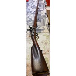 Grand fusil &agrave; silex Suisse - 1 coup - XVIIIme