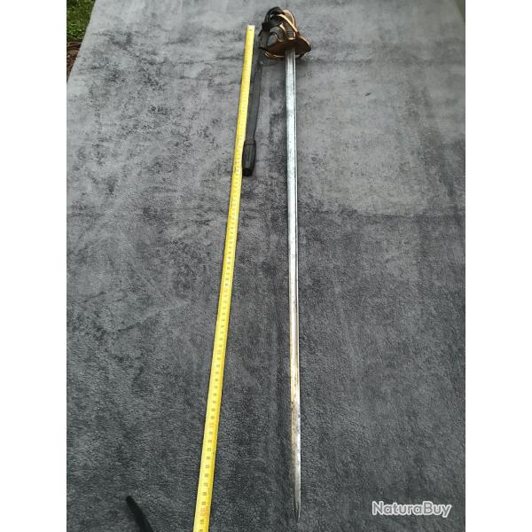 Sabre fran�ais 3�me R�publique � 5 branches.