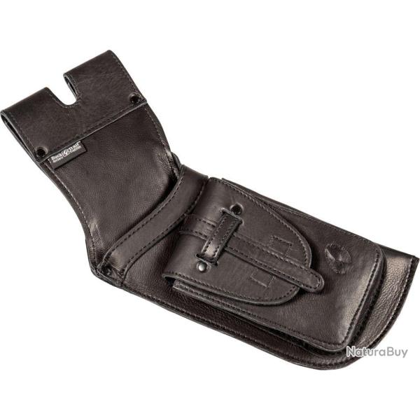BUCK TRAIL - Carquois Field�TOPS Cuir Noir GAUCHER (LH)