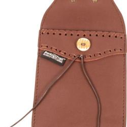 BUCK TRAIL - Carquois Compact TEPI Cuir Brun