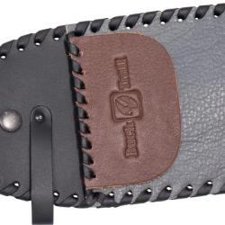 BUCK TRAIL - Carquois Compact TEPI Cuir Gris-Brun