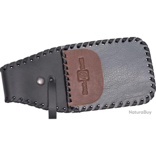 BUCK TRAIL - Carquois Compact TEPI Cuir Gris-Brun