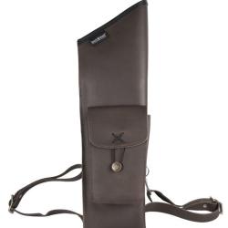 BUCK TRAIL - Carquois Dorsal BOWMAN&nbsp;Cuir DROITIER (RH)