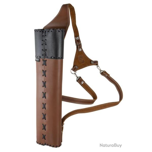 BUCK TRAIL - Carquois Dorsal HUSKY Cuir