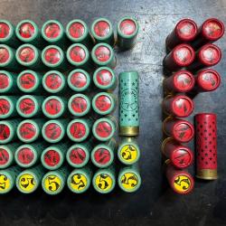 Lot de 72 Cartouches Carton Calibre 16/65 Plomb 4 et 5