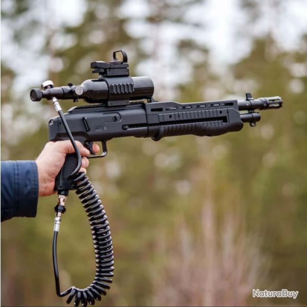 Pack TB 68 Ultra : Kit puissance + bouteille HPA + ligne et support