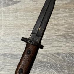 Ba&iuml;onnette Carcano 1891 WW1 Modifi&eacute; Poignard (3)